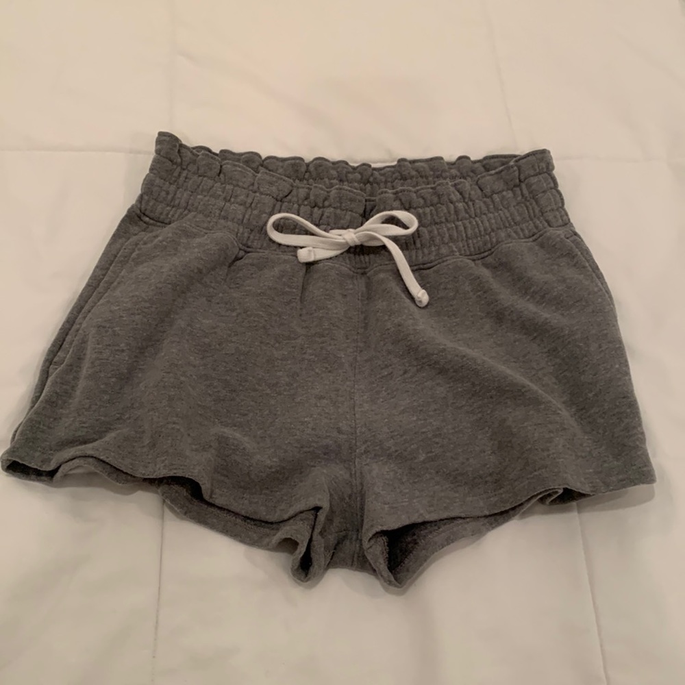 Hollister Grey Paperbag Shorts